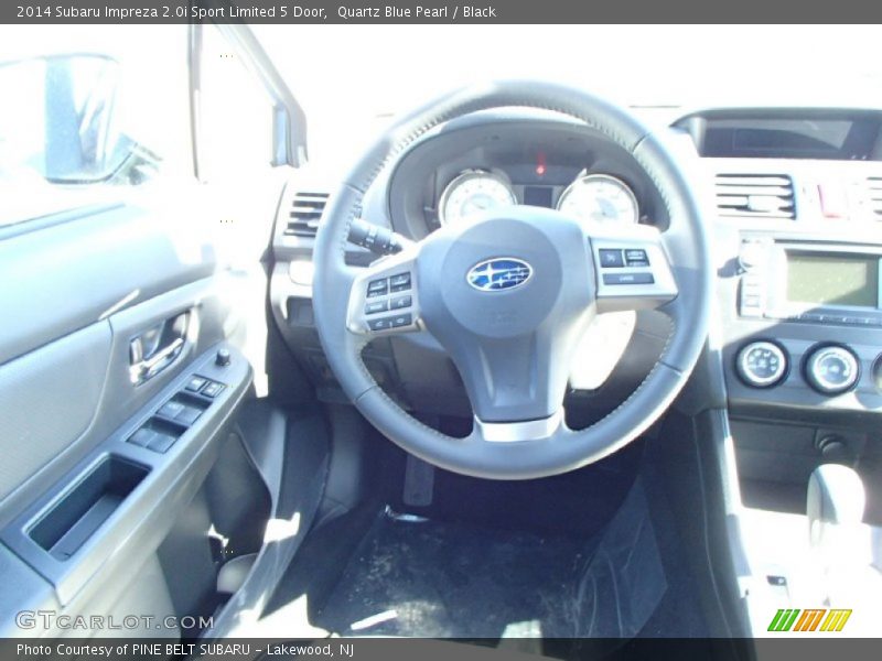 Quartz Blue Pearl / Black 2014 Subaru Impreza 2.0i Sport Limited 5 Door