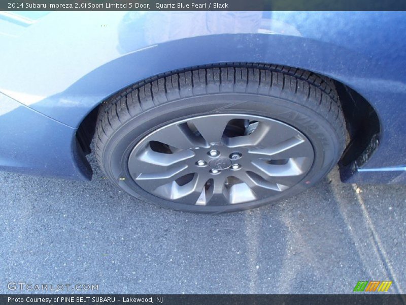 Quartz Blue Pearl / Black 2014 Subaru Impreza 2.0i Sport Limited 5 Door