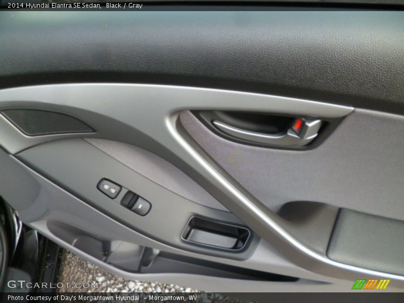 Black / Gray 2014 Hyundai Elantra SE Sedan