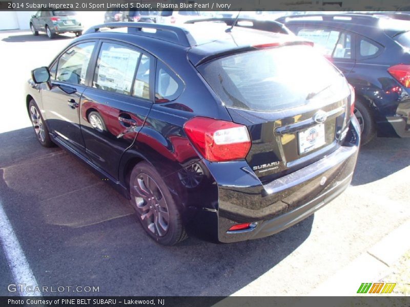 Plasma Blue Pearl / Ivory 2014 Subaru Impreza 2.0i Sport Limited 5 Door