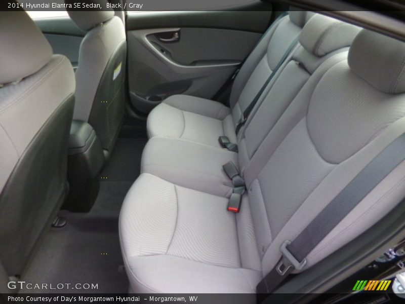 Black / Gray 2014 Hyundai Elantra SE Sedan