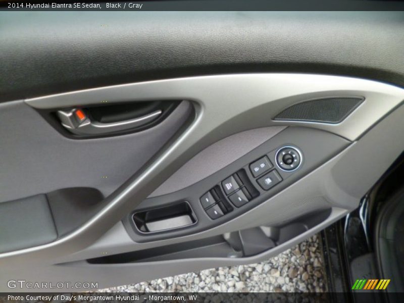 Black / Gray 2014 Hyundai Elantra SE Sedan