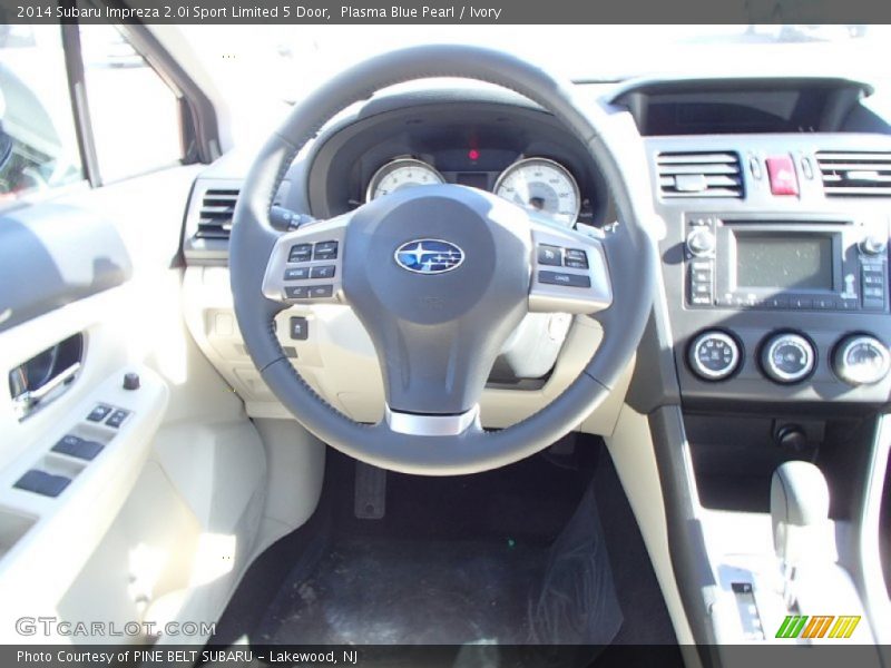 Plasma Blue Pearl / Ivory 2014 Subaru Impreza 2.0i Sport Limited 5 Door