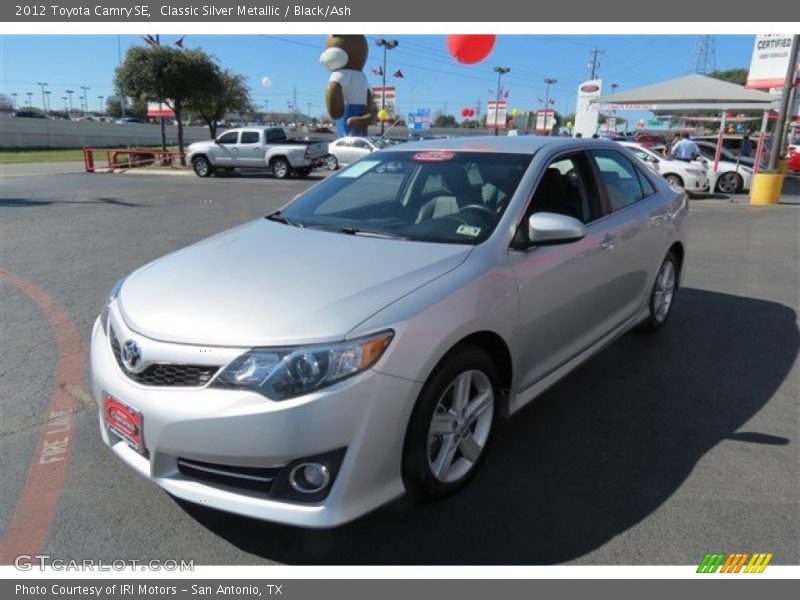 Classic Silver Metallic / Black/Ash 2012 Toyota Camry SE