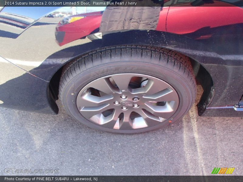 Plasma Blue Pearl / Ivory 2014 Subaru Impreza 2.0i Sport Limited 5 Door