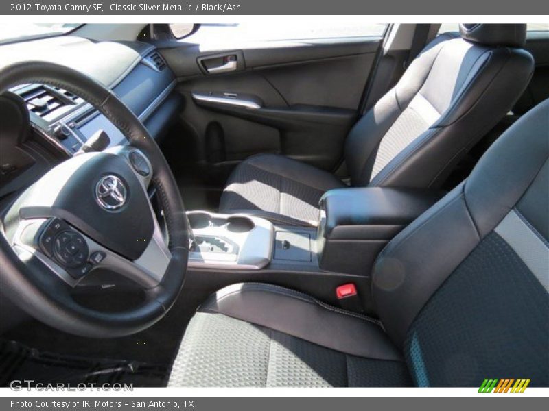 Classic Silver Metallic / Black/Ash 2012 Toyota Camry SE