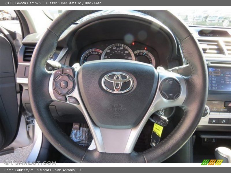 Classic Silver Metallic / Black/Ash 2012 Toyota Camry SE
