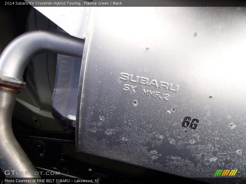 Plasma Green / Black 2014 Subaru XV Crosstrek Hybrid Touring