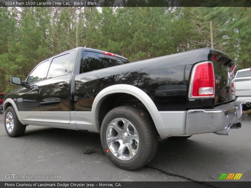 Black / Black 2014 Ram 1500 Laramie Crew Cab