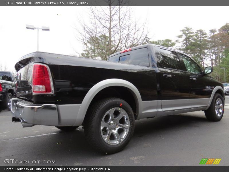 Black / Black 2014 Ram 1500 Laramie Crew Cab
