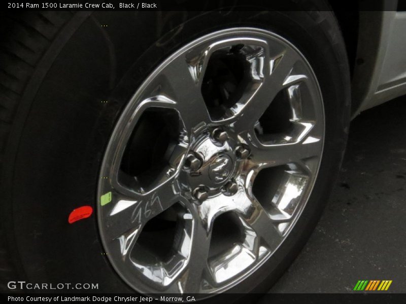 Black / Black 2014 Ram 1500 Laramie Crew Cab
