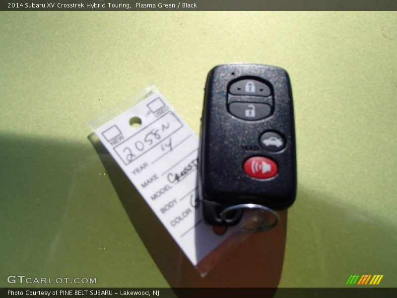 Plasma Green / Black 2014 Subaru XV Crosstrek Hybrid Touring