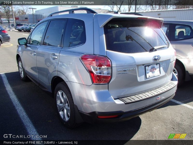 Ice Silver Metallic / Platinum 2014 Subaru Forester 2.5i Touring