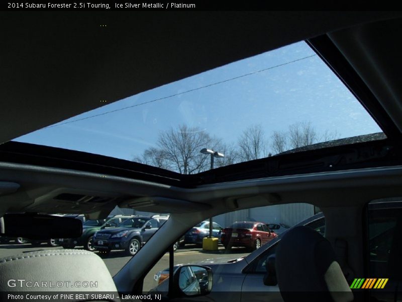 Ice Silver Metallic / Platinum 2014 Subaru Forester 2.5i Touring