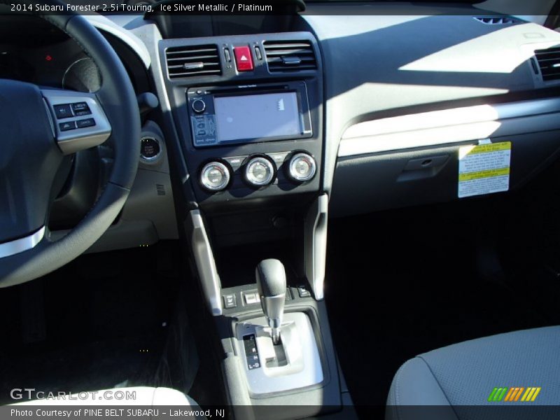 Ice Silver Metallic / Platinum 2014 Subaru Forester 2.5i Touring