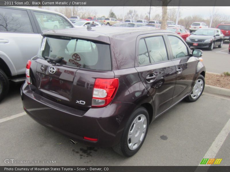 Black Current Metallic / Charcoal 2011 Scion xD