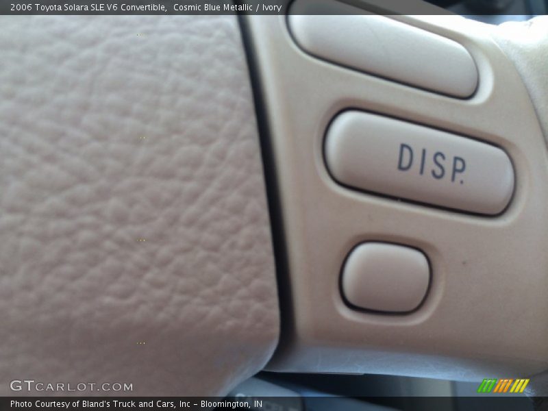 Cosmic Blue Metallic / Ivory 2006 Toyota Solara SLE V6 Convertible