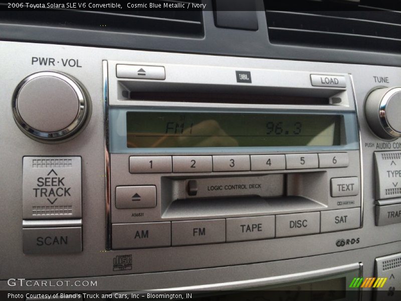 Audio System of 2006 Solara SLE V6 Convertible