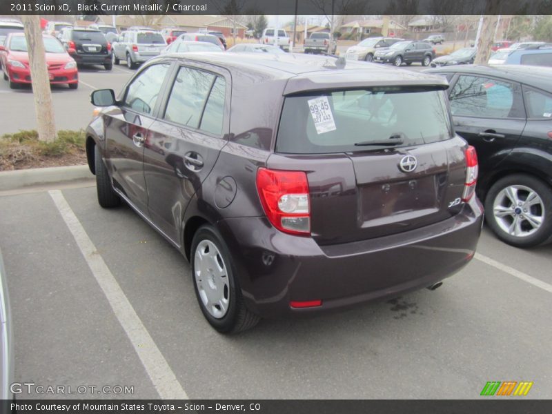 Black Current Metallic / Charcoal 2011 Scion xD