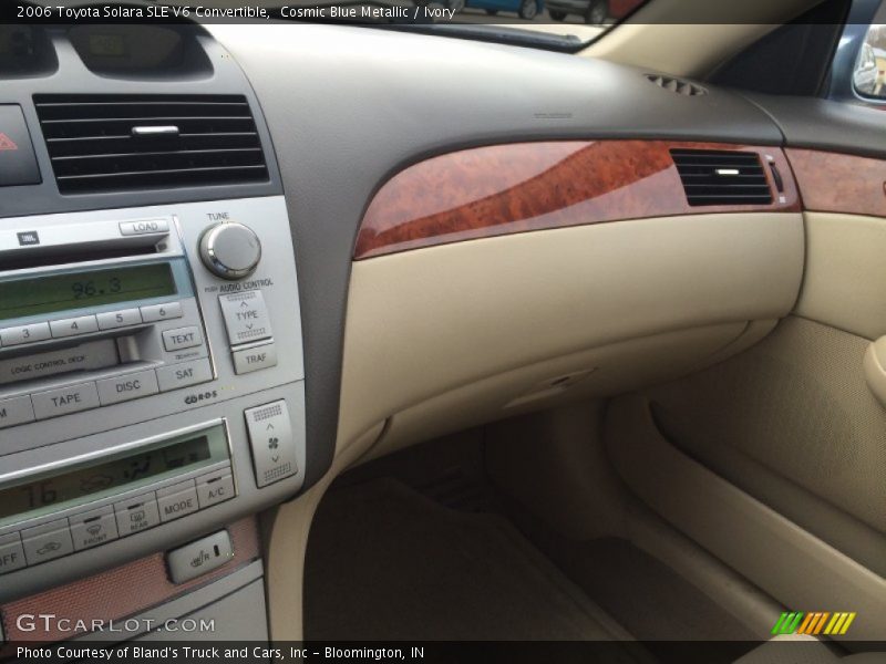 Cosmic Blue Metallic / Ivory 2006 Toyota Solara SLE V6 Convertible