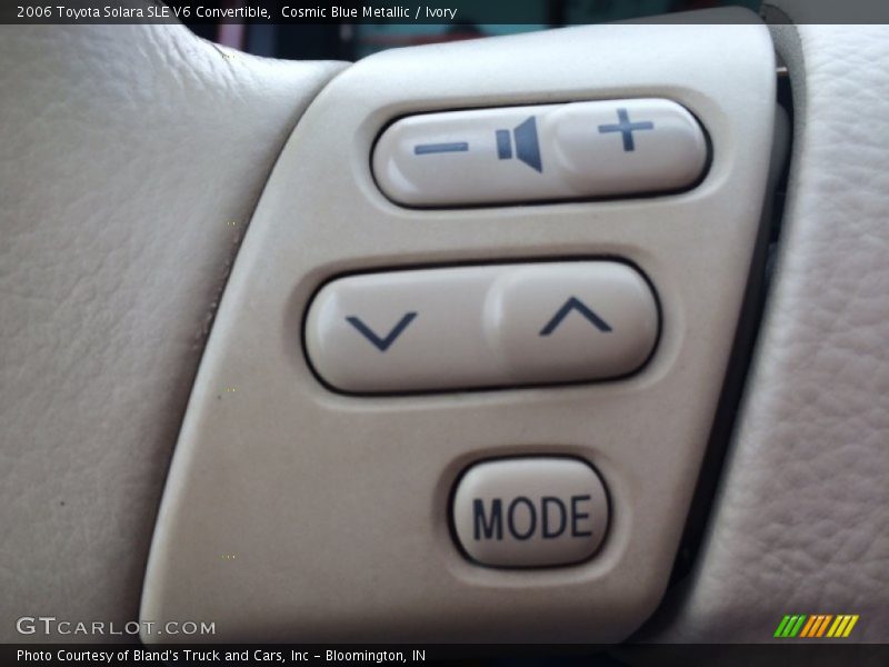 Cosmic Blue Metallic / Ivory 2006 Toyota Solara SLE V6 Convertible