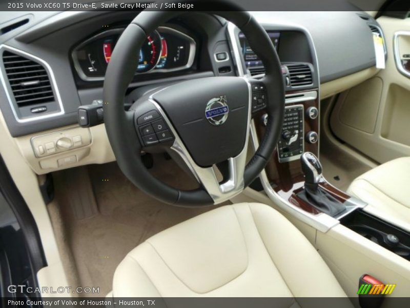  2015 XC60 T5 Drive-E Soft Beige Interior