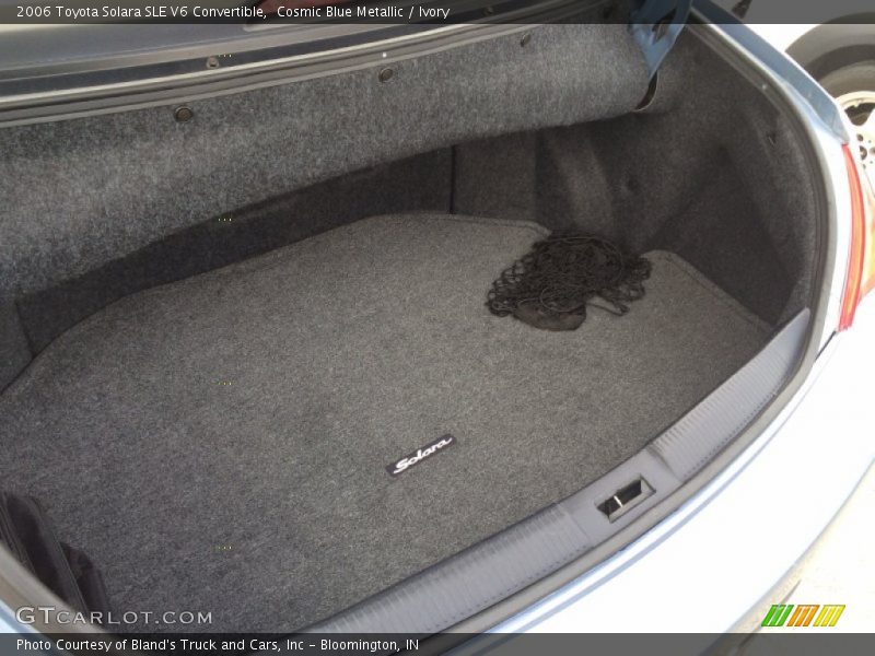 Cosmic Blue Metallic / Ivory 2006 Toyota Solara SLE V6 Convertible