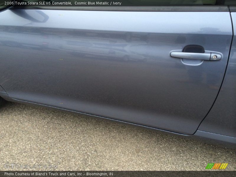 Cosmic Blue Metallic / Ivory 2006 Toyota Solara SLE V6 Convertible