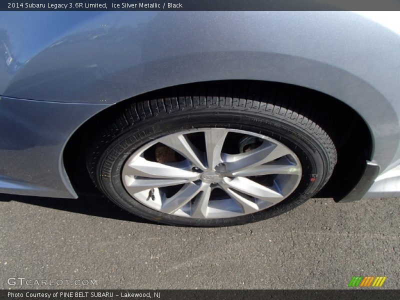 Ice Silver Metallic / Black 2014 Subaru Legacy 3.6R Limited