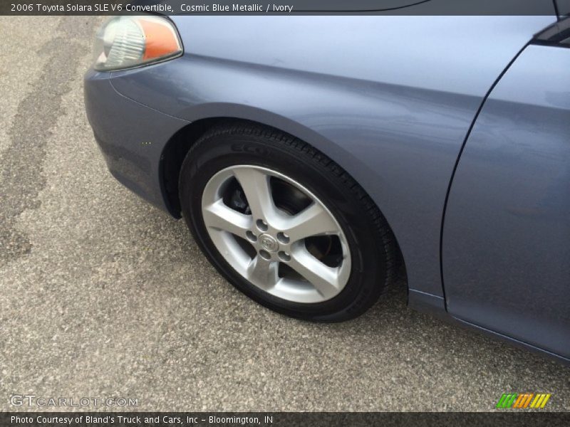 Cosmic Blue Metallic / Ivory 2006 Toyota Solara SLE V6 Convertible