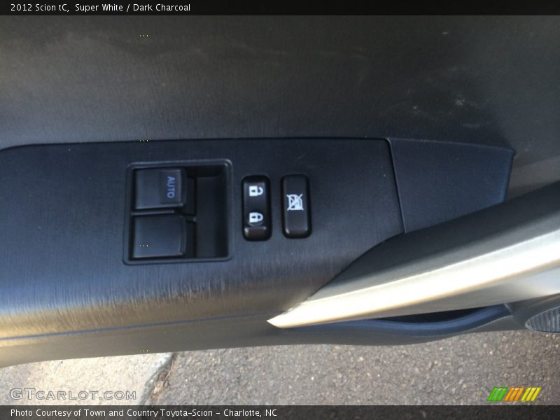 Super White / Dark Charcoal 2012 Scion tC