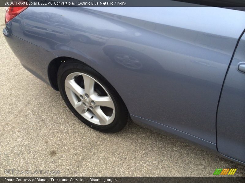 Cosmic Blue Metallic / Ivory 2006 Toyota Solara SLE V6 Convertible