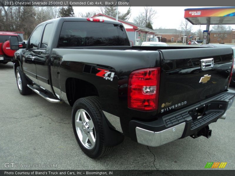 Black / Ebony 2011 Chevrolet Silverado 2500HD LT Extended Cab 4x4