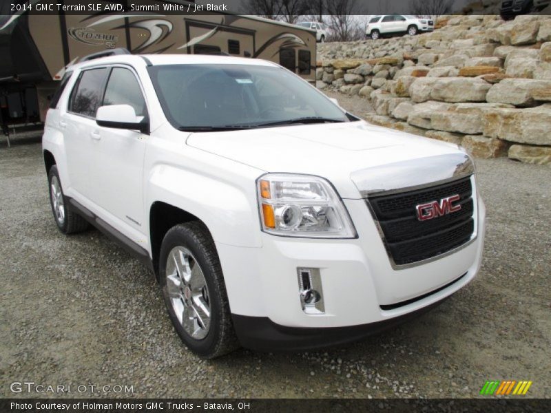 Front 3/4 View of 2014 Terrain SLE AWD