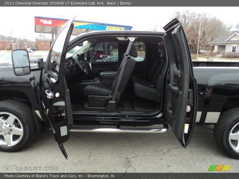 Black / Ebony 2011 Chevrolet Silverado 2500HD LT Extended Cab 4x4