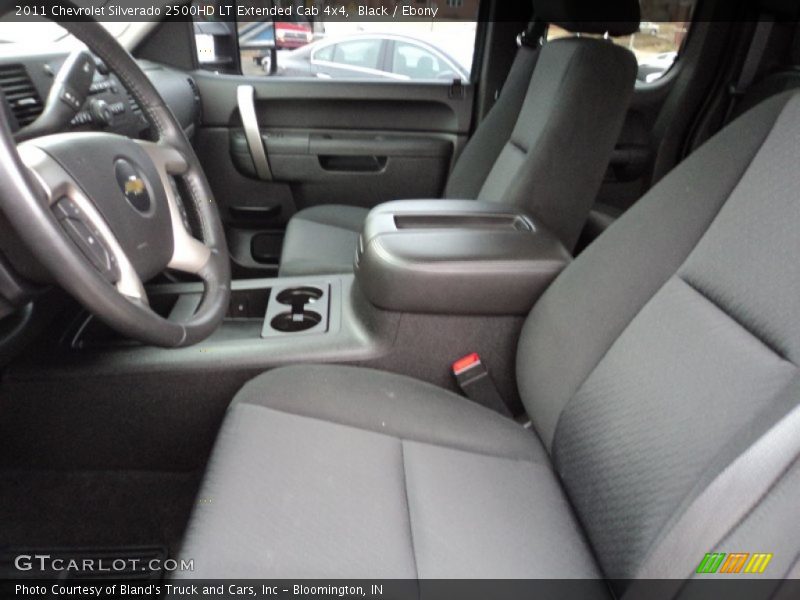 Black / Ebony 2011 Chevrolet Silverado 2500HD LT Extended Cab 4x4