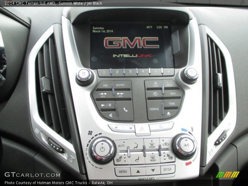 Summit White / Jet Black 2014 GMC Terrain SLE AWD