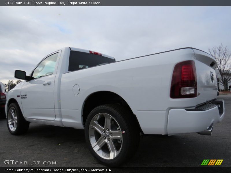 Bright White / Black 2014 Ram 1500 Sport Regular Cab