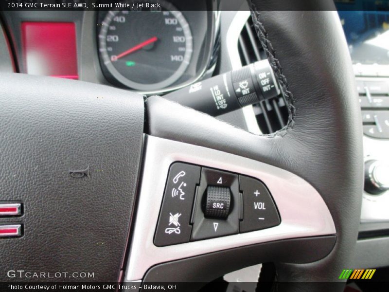 Summit White / Jet Black 2014 GMC Terrain SLE AWD
