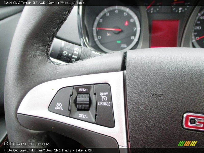 Summit White / Jet Black 2014 GMC Terrain SLE AWD