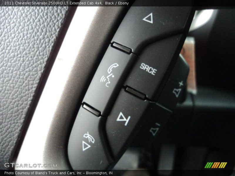 Black / Ebony 2011 Chevrolet Silverado 2500HD LT Extended Cab 4x4
