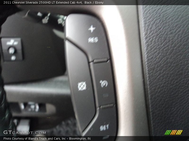 Black / Ebony 2011 Chevrolet Silverado 2500HD LT Extended Cab 4x4