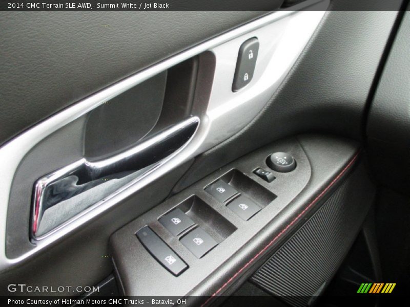 Summit White / Jet Black 2014 GMC Terrain SLE AWD