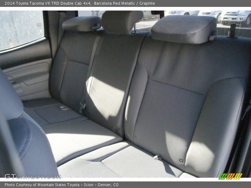 Barcelona Red Metallic / Graphite 2014 Toyota Tacoma V6 TRD Double Cab 4x4