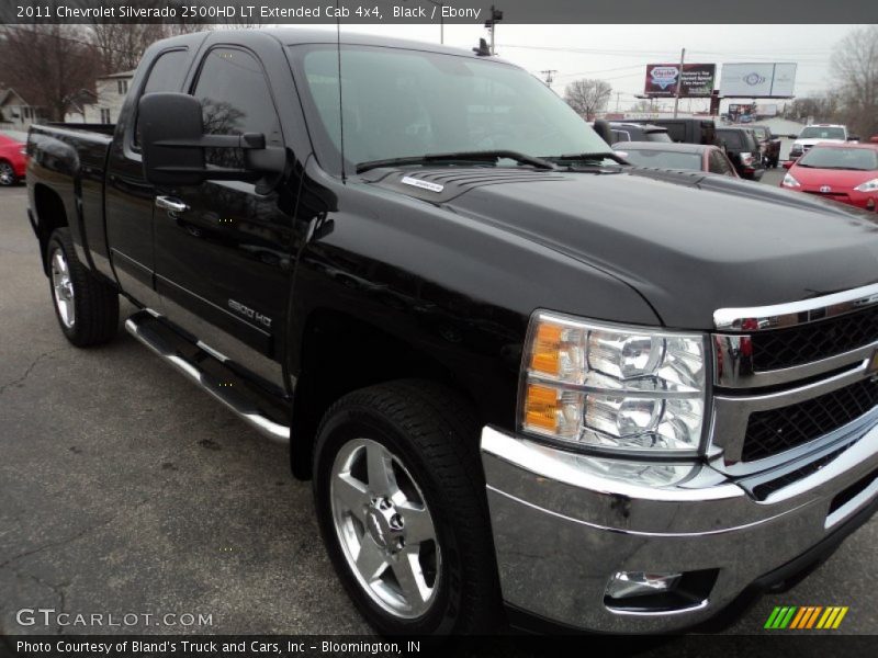 Black / Ebony 2011 Chevrolet Silverado 2500HD LT Extended Cab 4x4