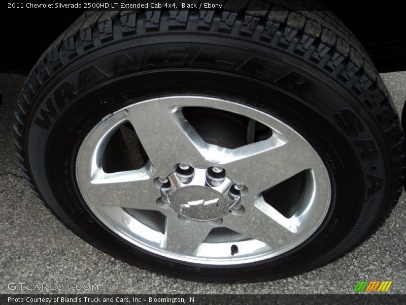 Black / Ebony 2011 Chevrolet Silverado 2500HD LT Extended Cab 4x4