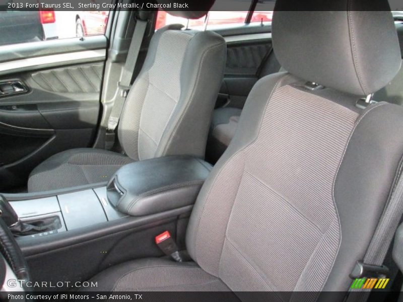 Sterling Gray Metallic / Charcoal Black 2013 Ford Taurus SEL