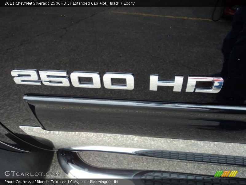 Black / Ebony 2011 Chevrolet Silverado 2500HD LT Extended Cab 4x4
