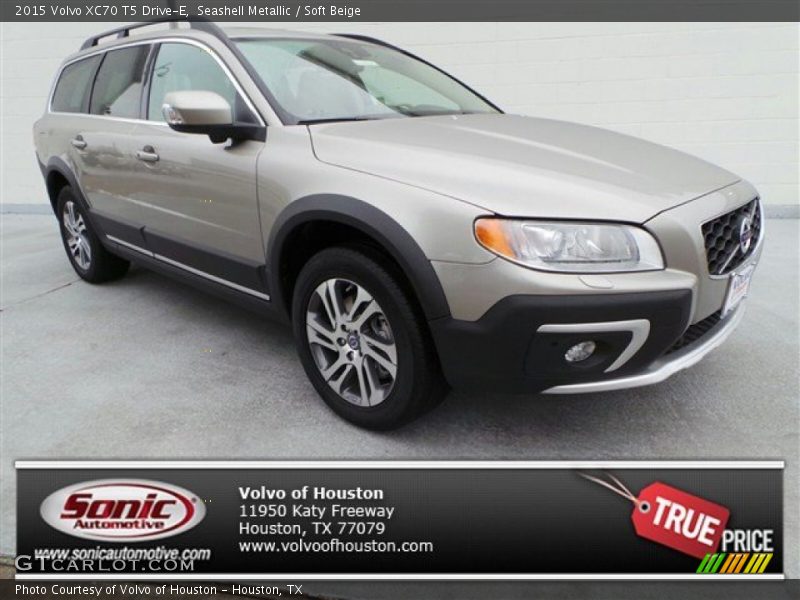 Seashell Metallic / Soft Beige 2015 Volvo XC70 T5 Drive-E