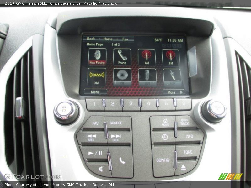 Champagne Silver Metallic / Jet Black 2014 GMC Terrain SLE